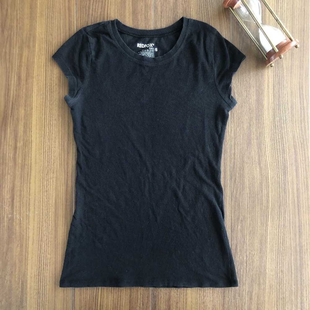 Redfox Small Black T-Shirt
